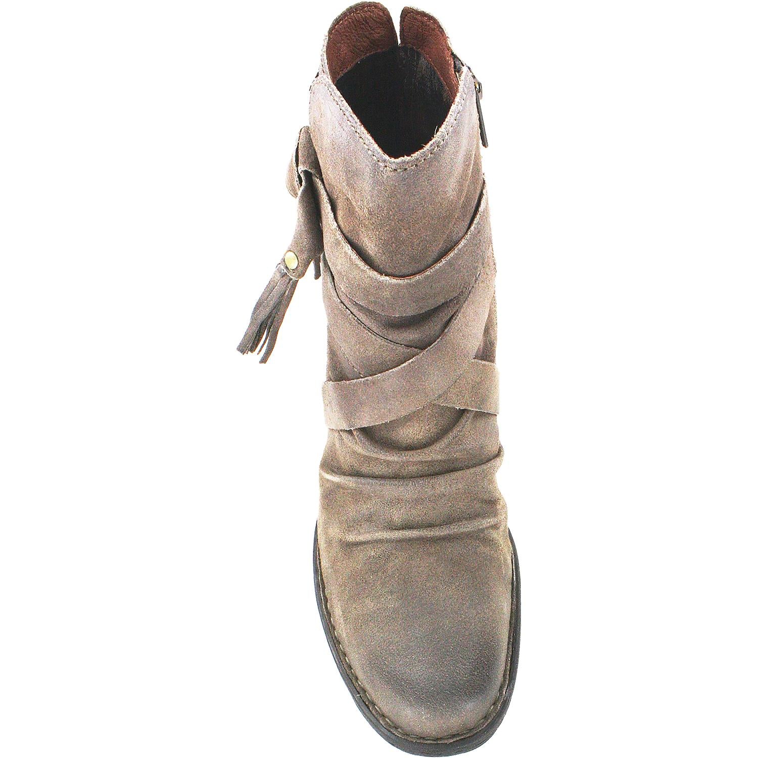 Womens Born Women's Born Eton Taupe Distressed Suede Taupe Distressed Suede