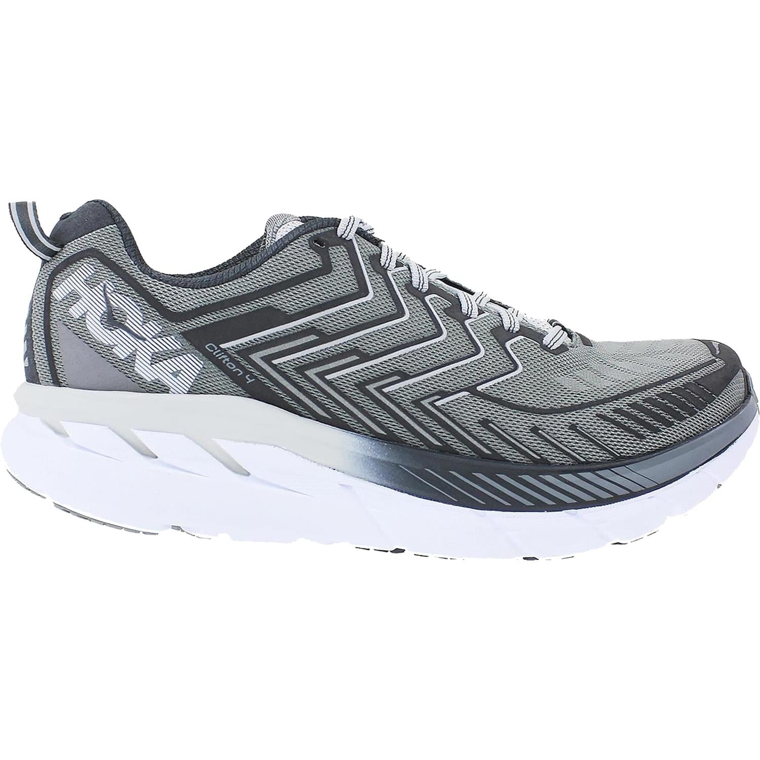 Mens Hoka one one Men's Hoka One One Clifton 4 Griffin/Micro Chip Mesh Griffin/Micro Chip Mesh