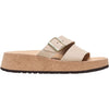 Womens Birkenstock Women's Birkenstock Papillio Almina Sandcastle Nubuck Sandcastle