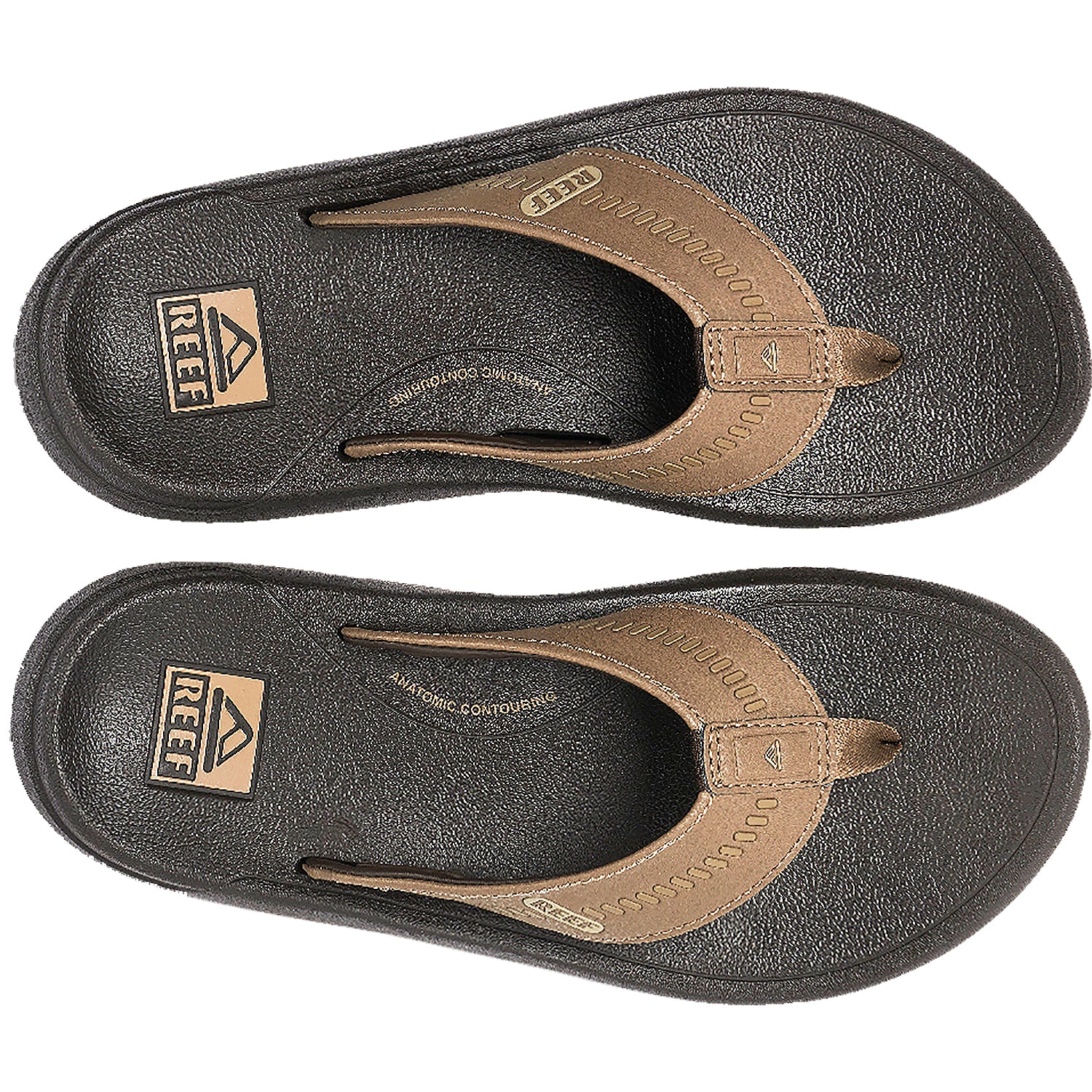 Mens Reef Reef Swellsole Cruiser Men's Thong Sandals Brown/Tan Synthetic Brown/Tan Synthetic