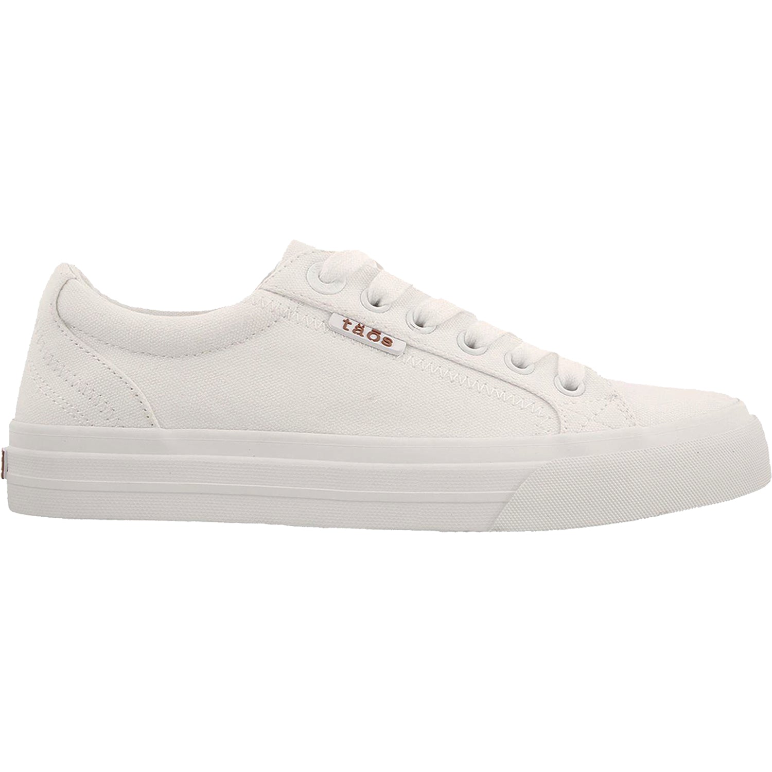 Womens Taos Women's Taos Plim Soul White Canvas White Canvas