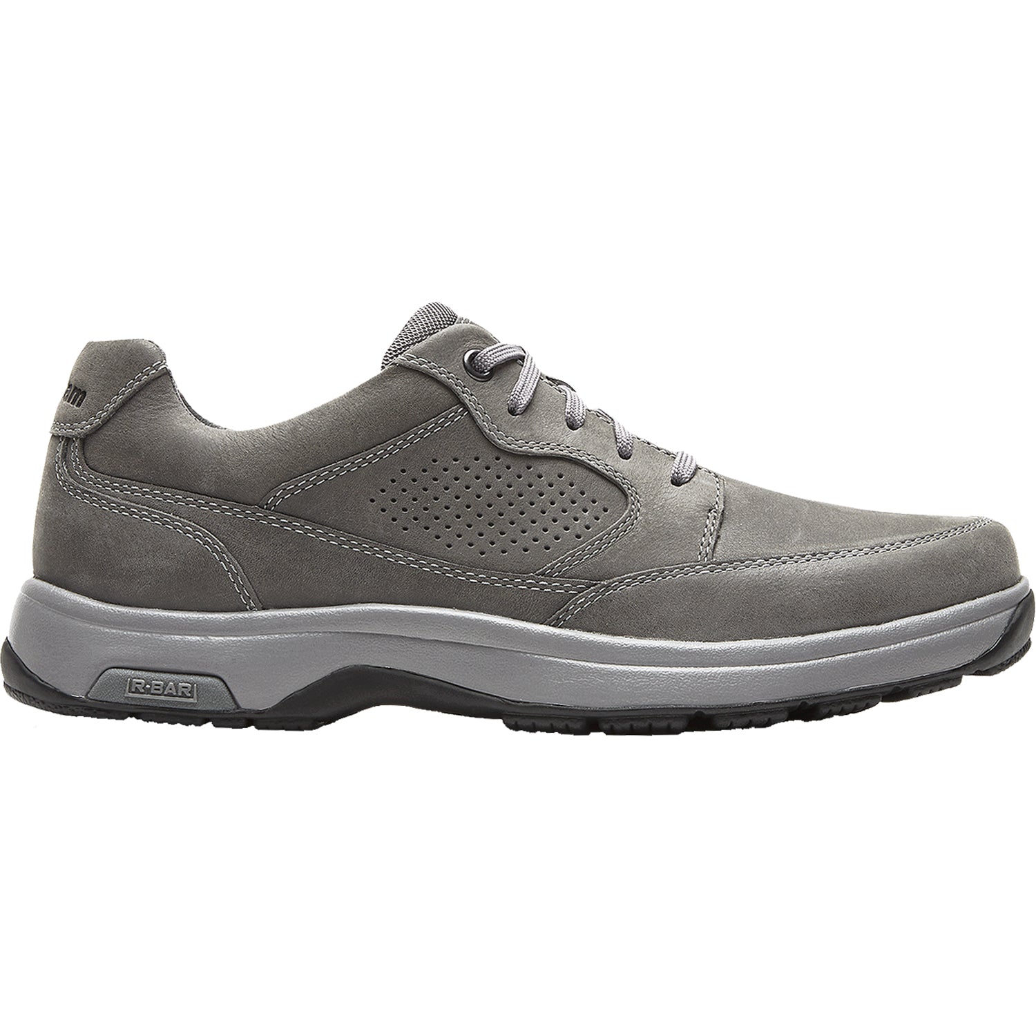 Mens Dunham Dunham 8000 Blucher Men's Lace up Shoes Steel Grey Nubuck Steel Grey Nubuck