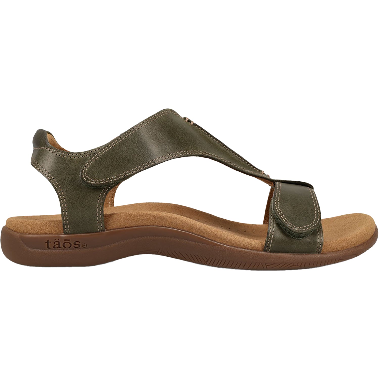 Womens Taos Women's Taos The Show Olive Leather Olive Leather