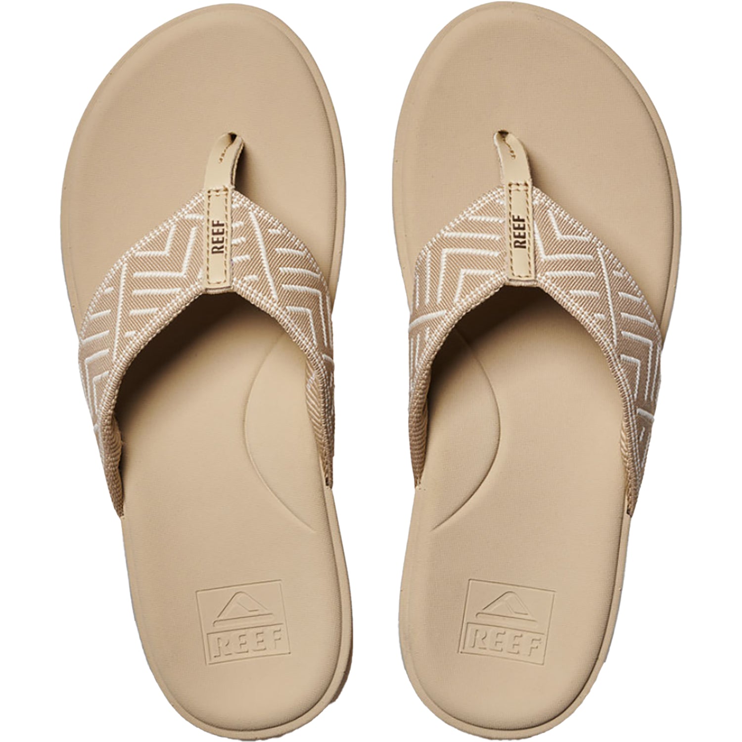 Womens Reef REEF Cushion Cloud TX Sandals Thong Sandals Oasis Geo Synthetic Oasis Geo Synthetic