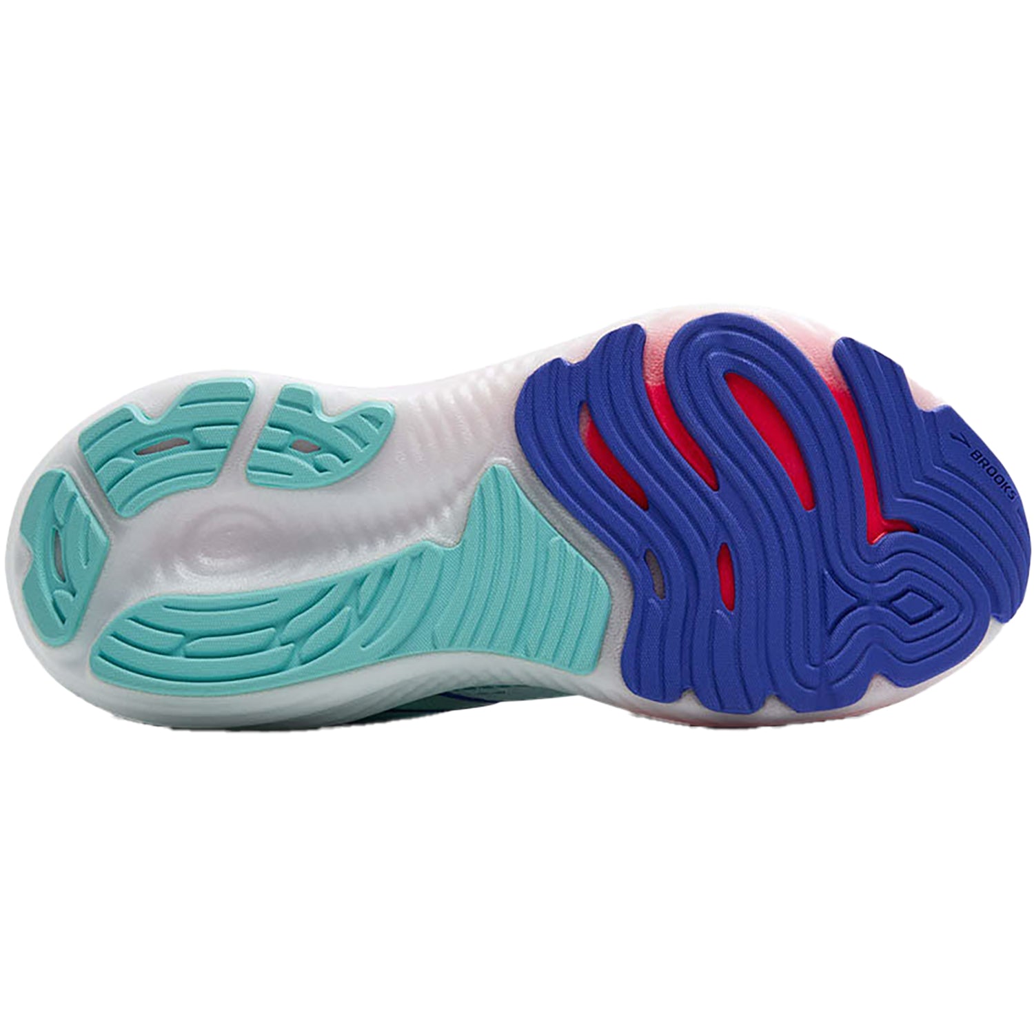 Womens Brooks Women's Brooks Glycerin GTS 22 White/Limpet Shell/Amparo Blue Mesh (Neutral Support) (Stability Support) White/Limpet Shell/Amparo Blue Mesh