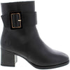 Womens Remonte Remonte D0V80-00 Women's Dressy Boots Black Leather Black Leather