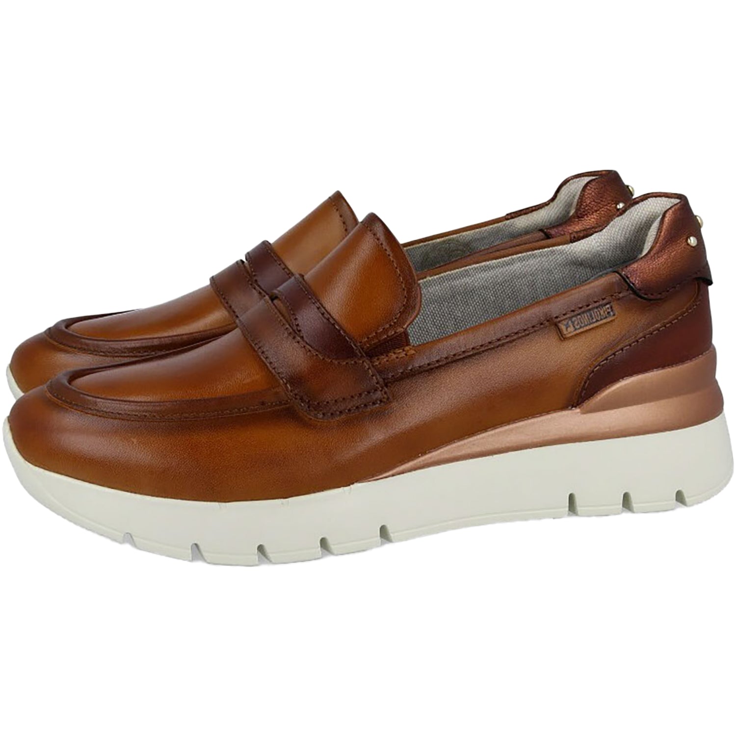 Womens Pikolinos Pikolinos Asturias W9C-3882C1 Women's Slip Ons Brandy Leather Brandy Leather