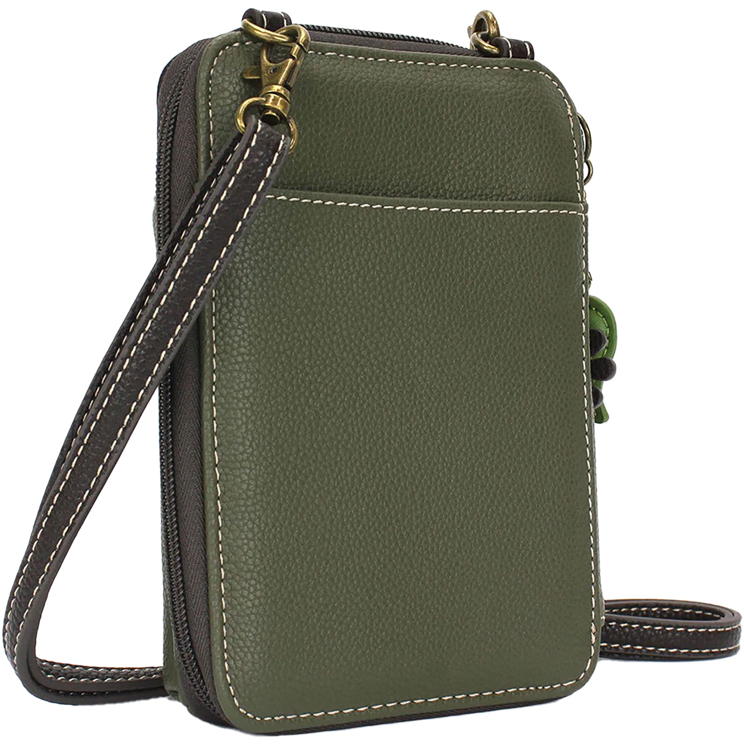 Unisex Chala Chala Monarch Butterfly Wallet Crossbody Handbag Wallet Olive Synthetic Olive Synthetic