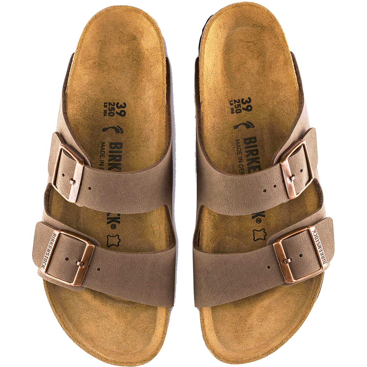Unisex Birkenstock Unisex Birkenstock Arizona Mocha Birkibuc Mocha Birkibuc