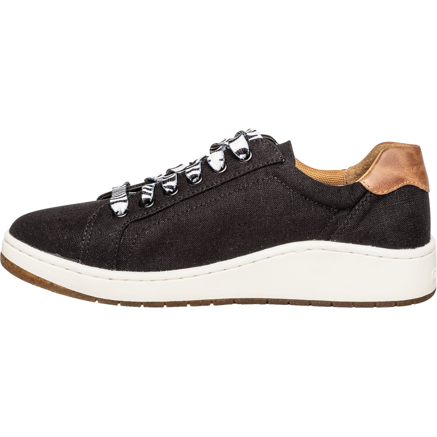 Womens Aetrex Women's Aetrex Renee Black Canvas Black Canvas
