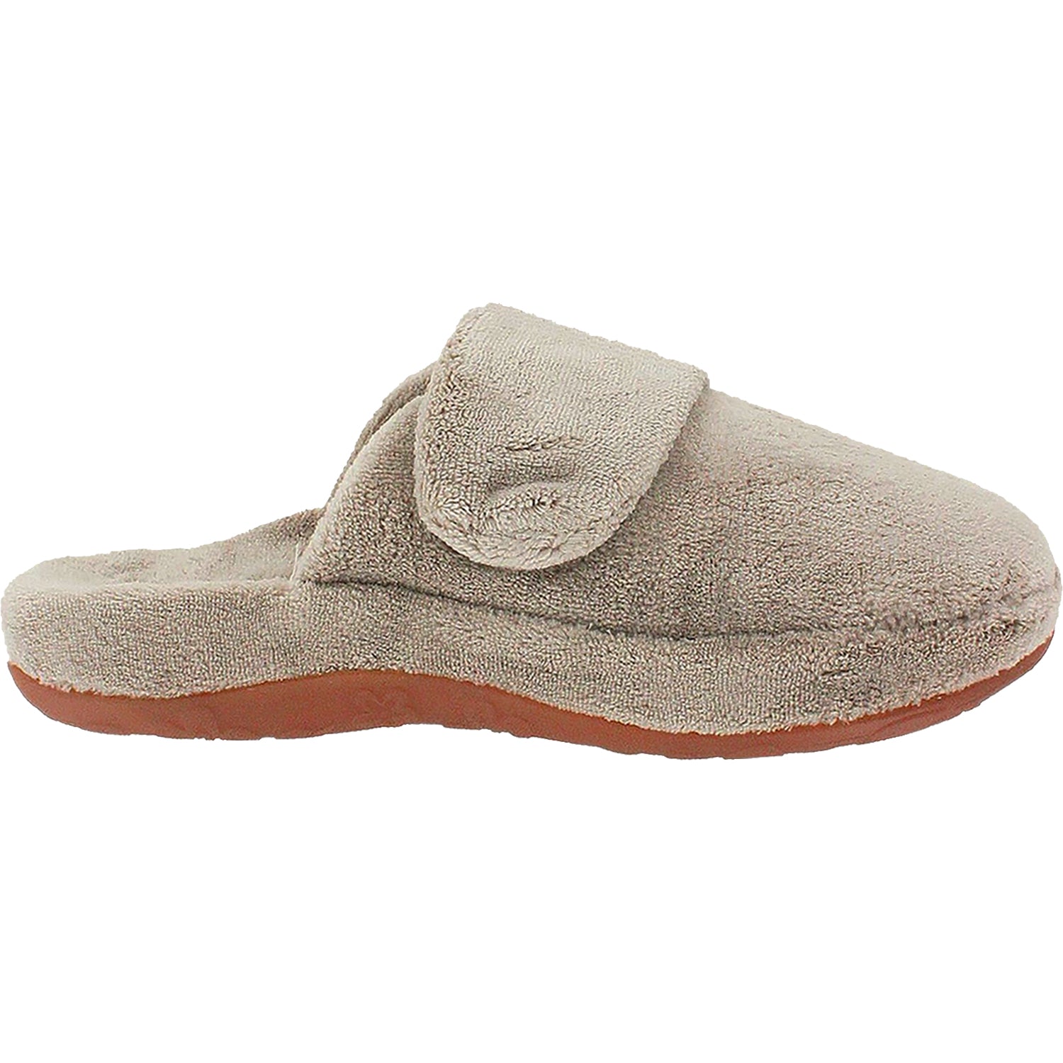 Aetrex Mandy Women's Slippers Coffee Terrycloth – Footwear etc.