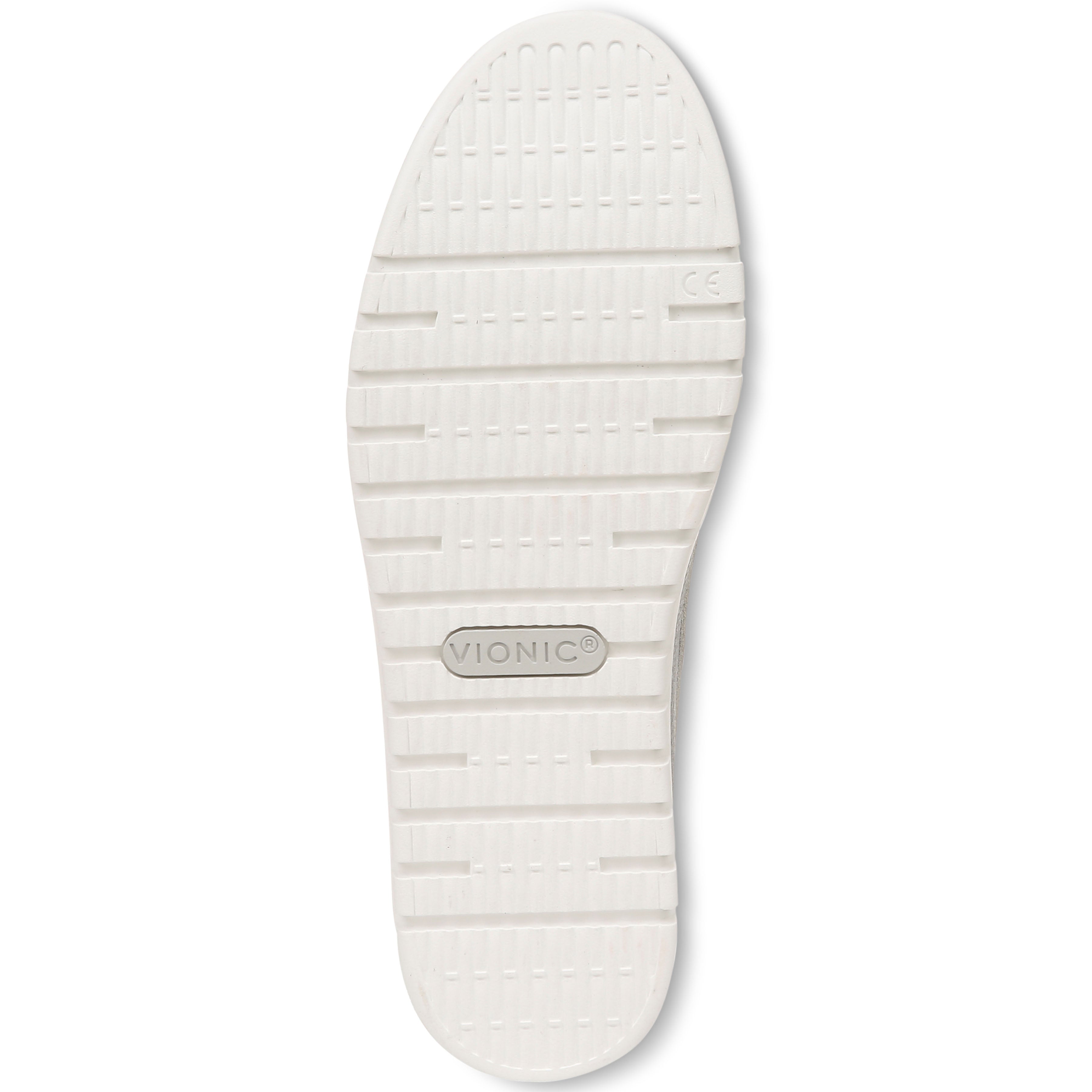 Womens Vionic Women's Vionic Uptown Loafer Silver Metallic Leather Silver Metallic Leather