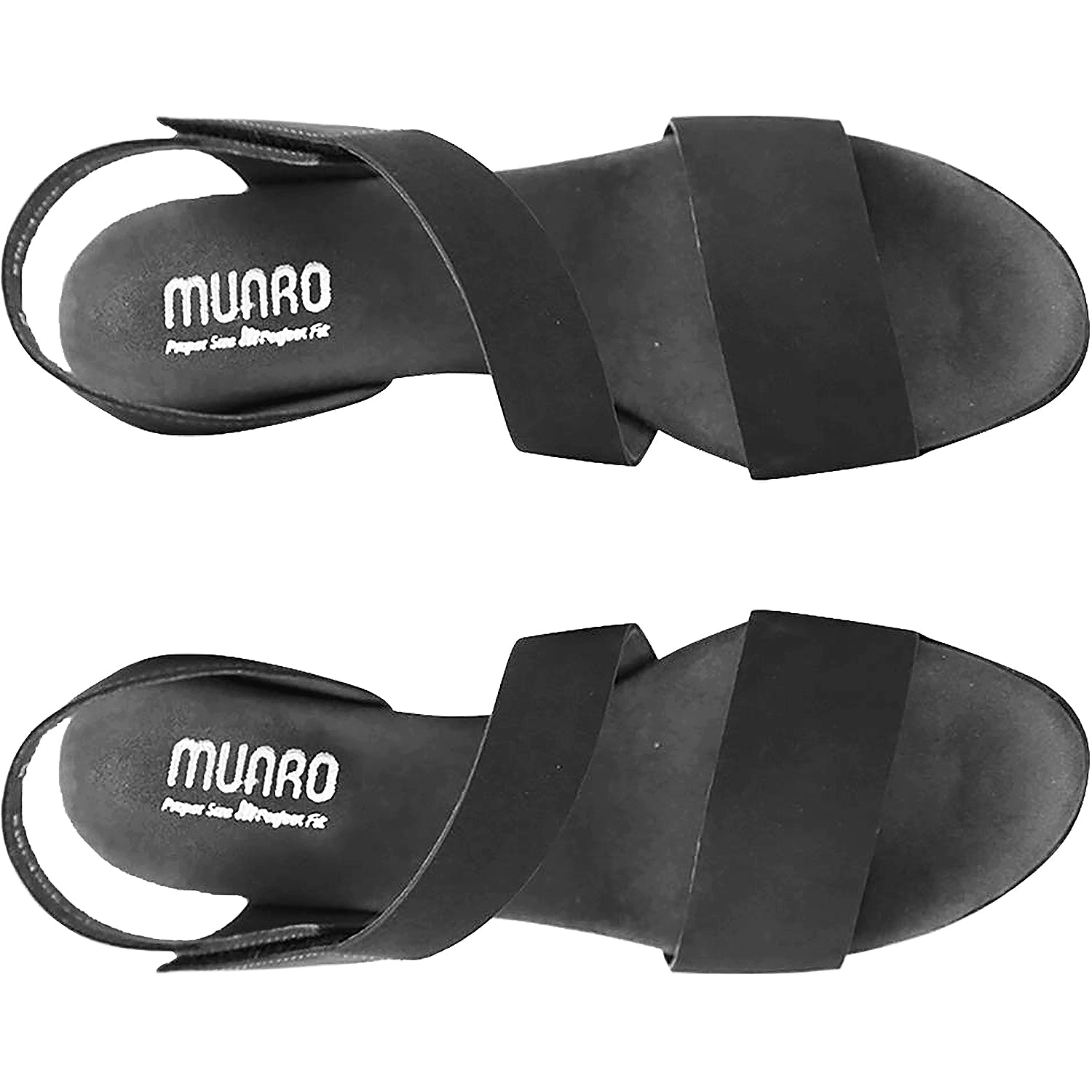 Womens Munro Munro Lucia Women's High Heel Ankle Strap Sandals Black Nubuck Black Nubuck