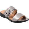 Womens Soft walk Soft Walk Toki Women's Sandals Pewter Leather Pewter Leather