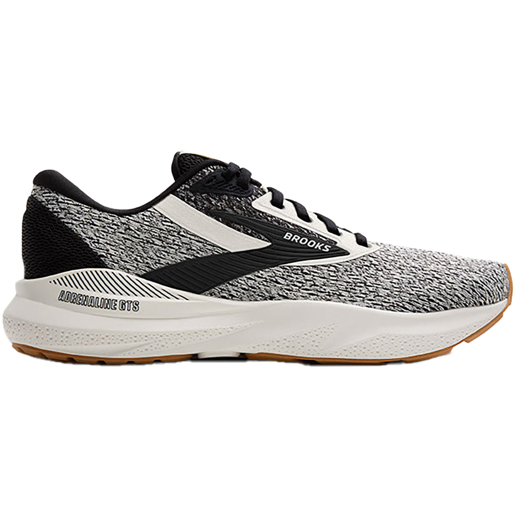 Women's Brooks Adrenaline GTS 24 Stability Coconut/Black/Biscuit Mesh