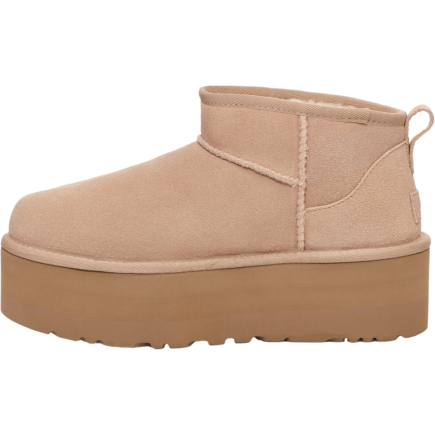 Womens Ugg Women's UGG Classic Mini Platform Sand Suede Sand