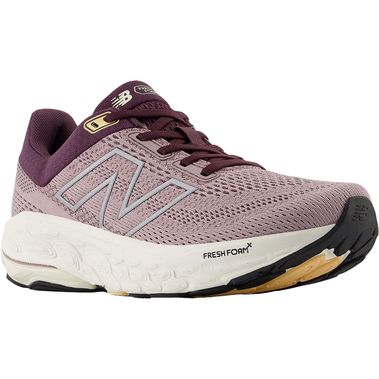 Womens New balance Women's New Balance Fresh Foam X W860J14 Ice Wine/Plum Brown/Silver Metallic Mesh (Stability Support) Ice Wine/Plum Brown/Silver Metallic Mesh