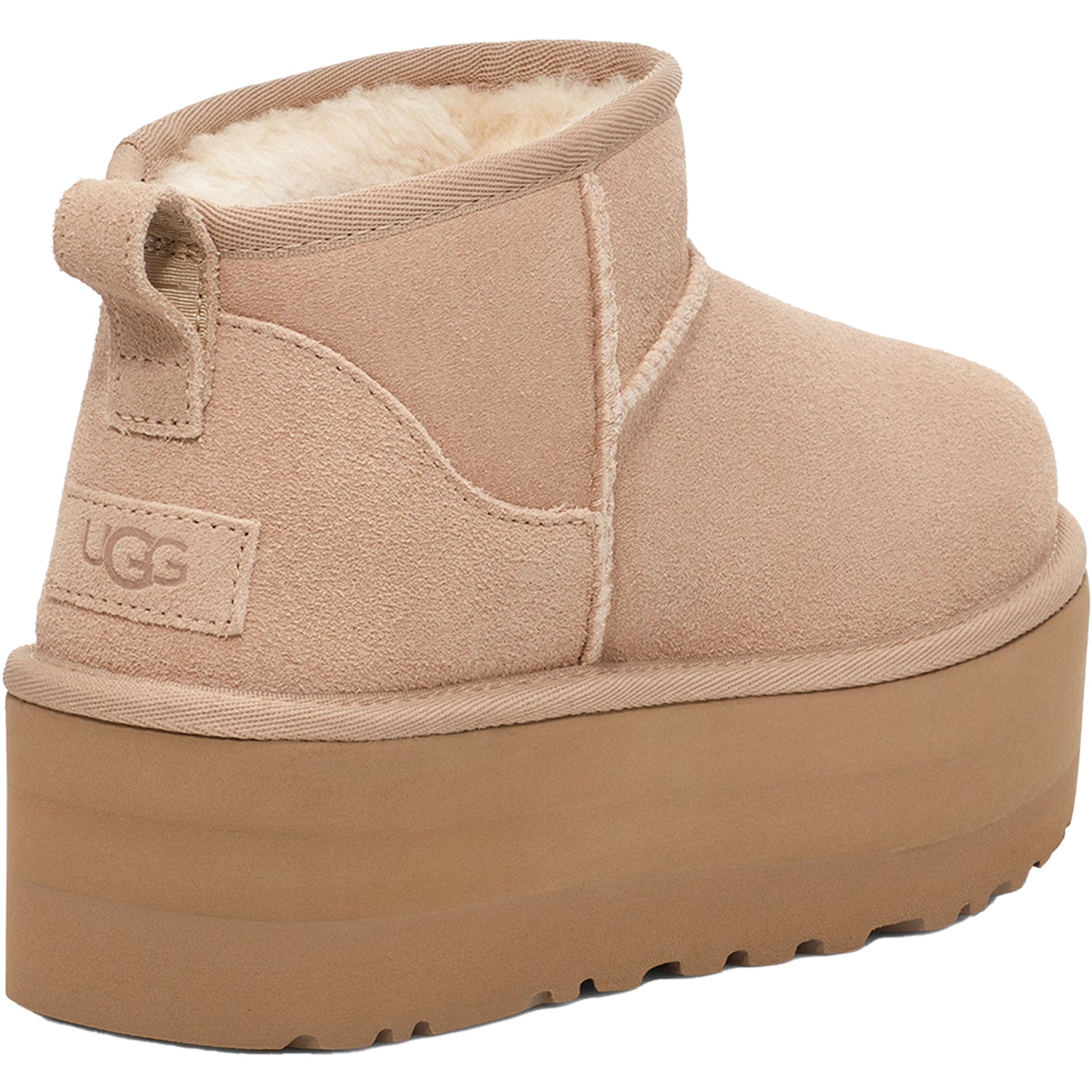 Womens Ugg Women's UGG Classic Mini Platform Sand Suede Sand