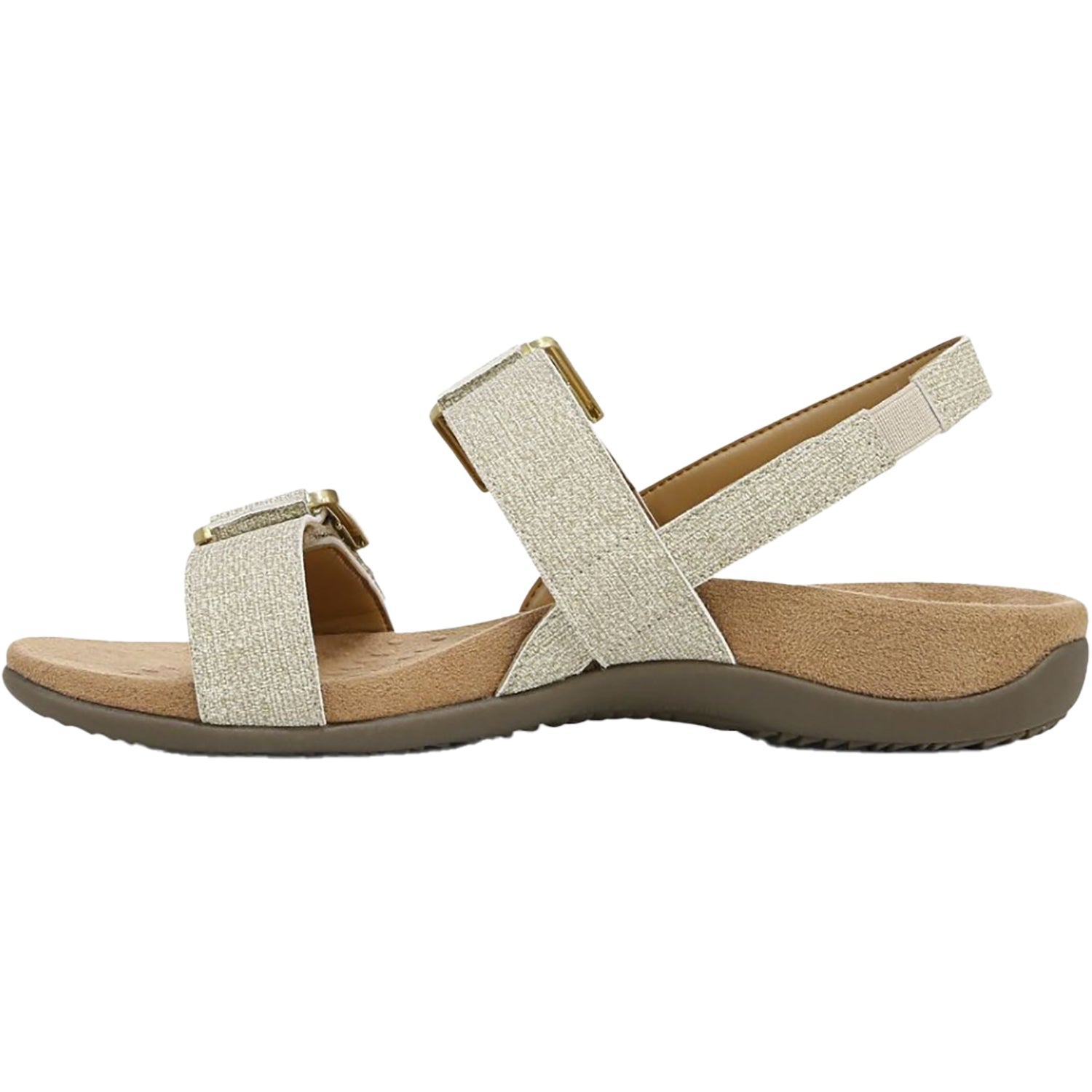 (取寄) バイオニック レディース リース スリングバックス VIONIC women VIONIC Reese Slingbacks Oatmeal Beige Synthetic Fabric Women's Vionic Reese Oatmeal Denim Synthetic – Footwear etc.