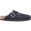 Unisex Birkenstock Unisex Birkenstock Boston Shearling Midnight Suede Midnight Suede