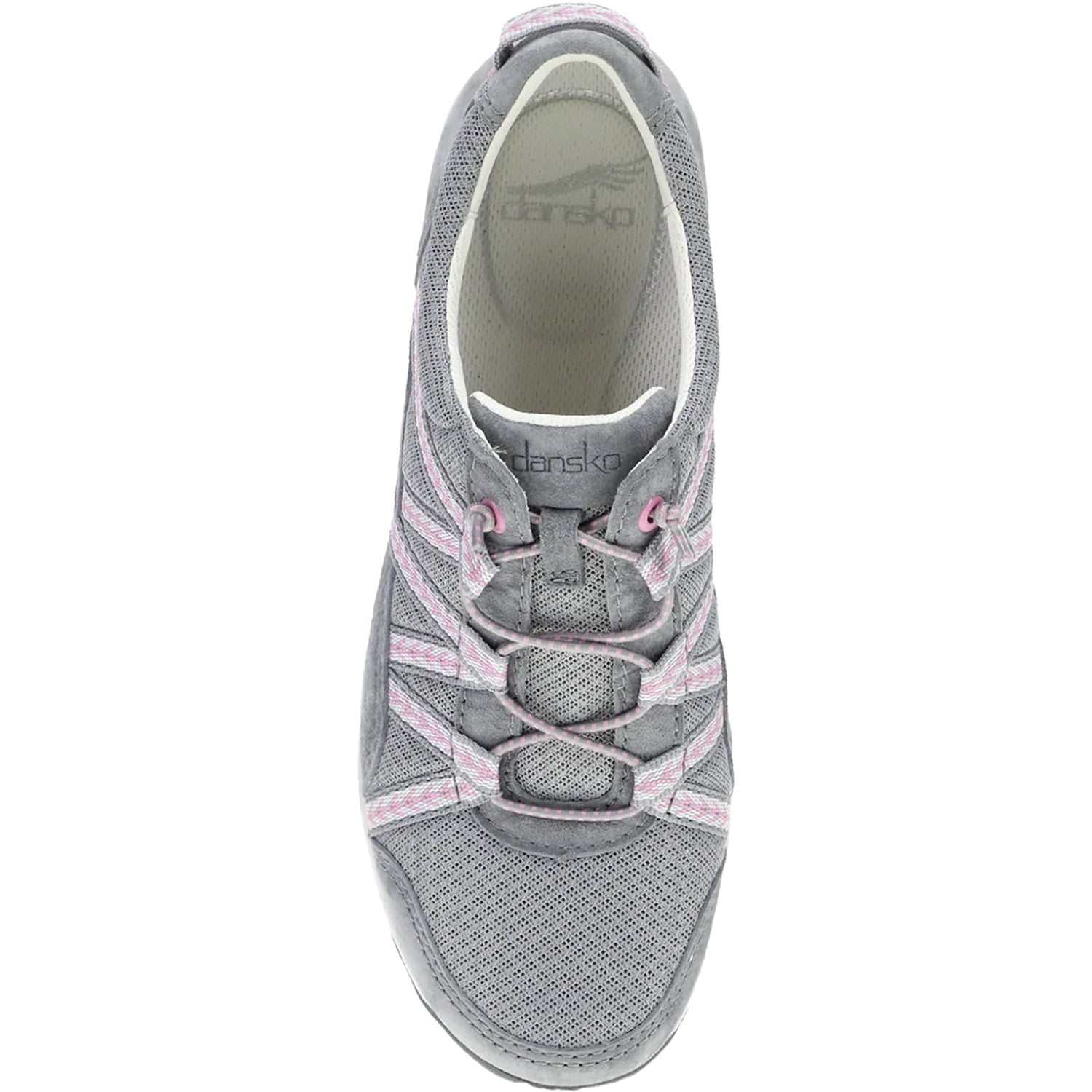 Womens Dansko Dansko Harlyn Women's Sneakers Grey Suede Grey Suede