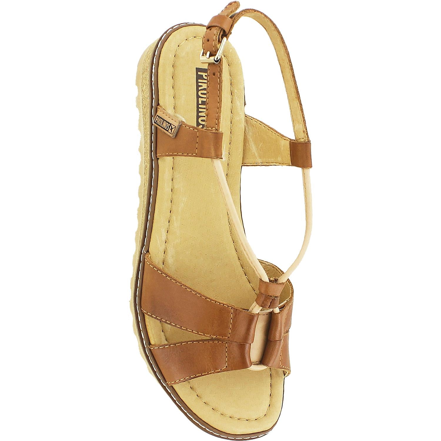 Womens Pikolinos Pikolinos Alcudia W1L-0825 Women's Sandals Brandy Leather Brandy Leather