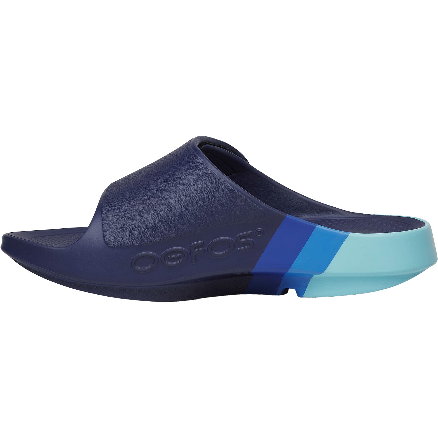 Unisex Oofos Unisex OOFOS OOahh Sport Flex Limited Slide Sky Rally Synthetic Sky Rally Synthetic