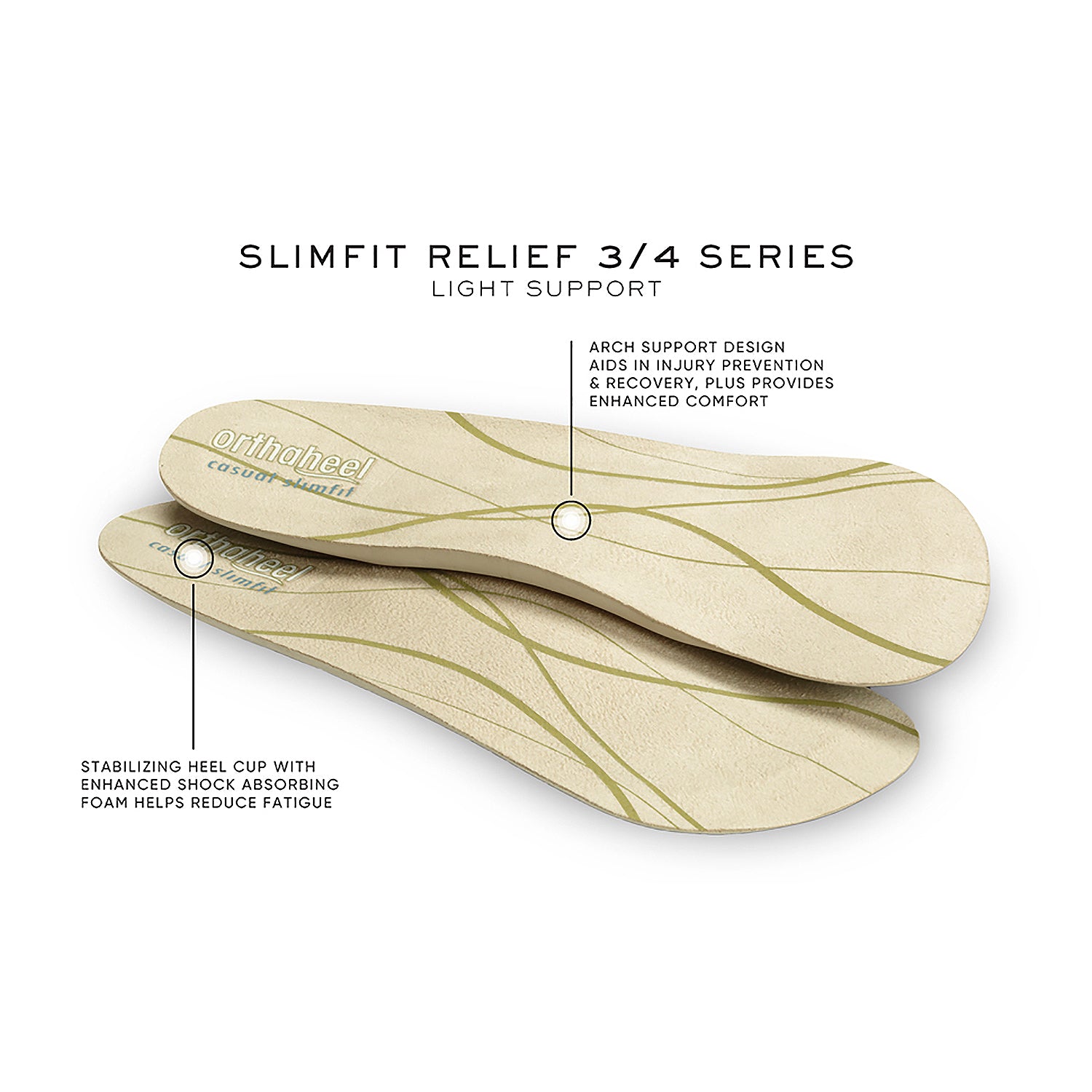 Womens Vionic Women's Vionic Slimfit Orthotic Beige