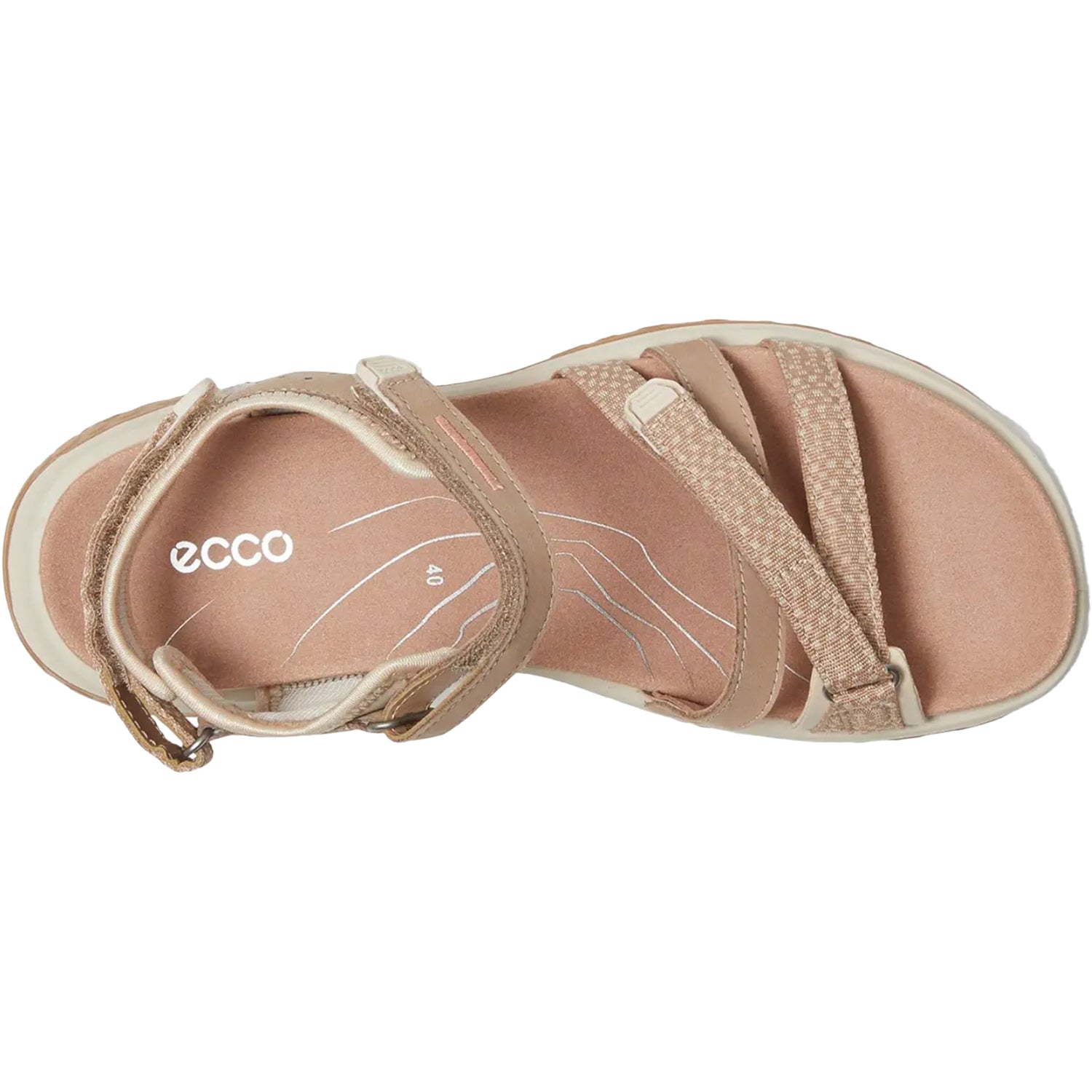Womens Ecco Ecco Offroad Roam Women's Outdoor Sandals Nude/Limestone Nude/Limestone