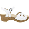 Womens Dansko Women's Dansko Season White Full Grain Leather White Full Grain Leather