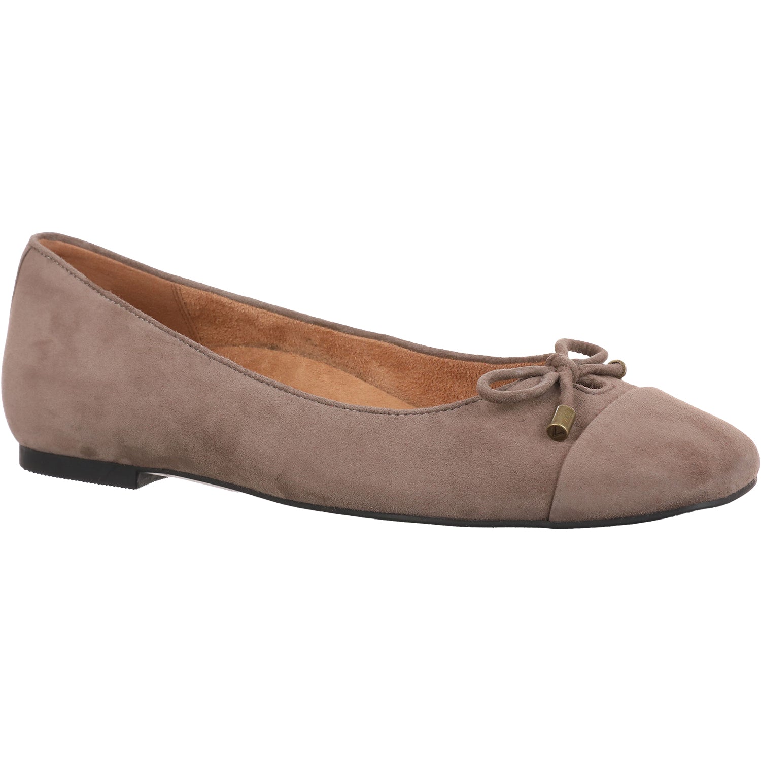 Womens Vionic Vionic Women's Slip On Flats Driftwood Suede Driftwood Suede