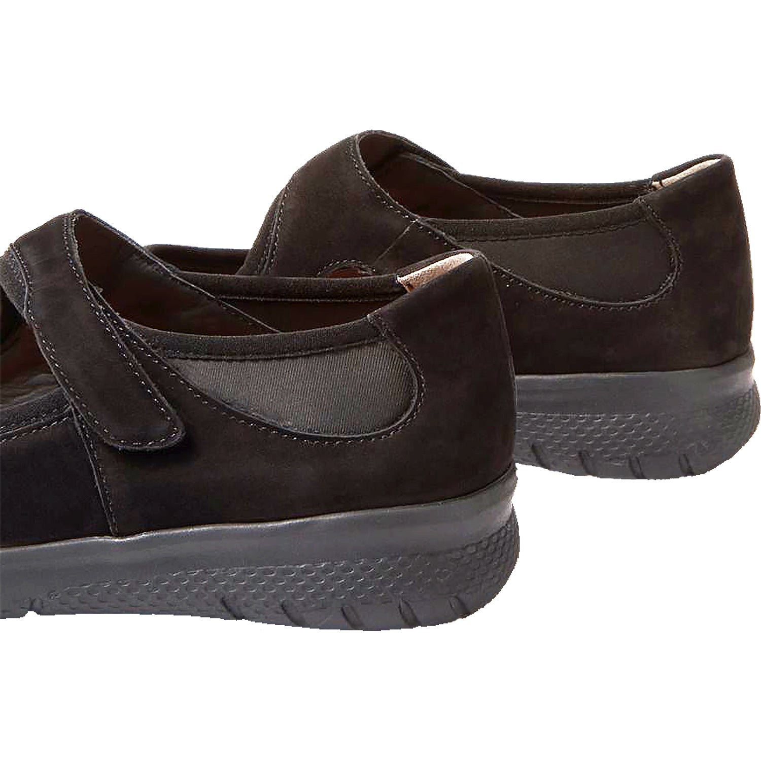 Womens Ziera Ziera Silvani Women's Mary Janes Black Nubuck Black Nubuck