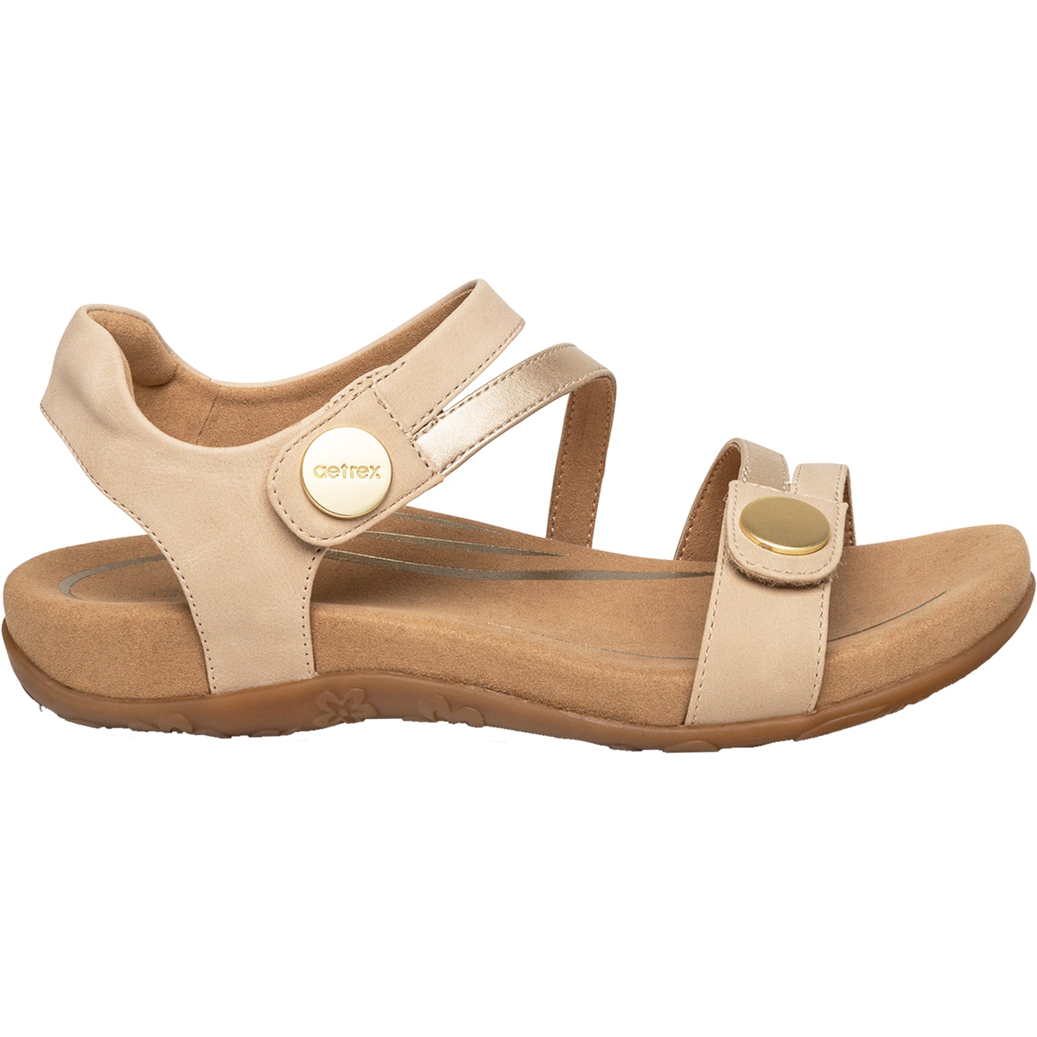 Womens Aetrex Women's Aetrex Jess Tan Synthetic Tan Synthetic