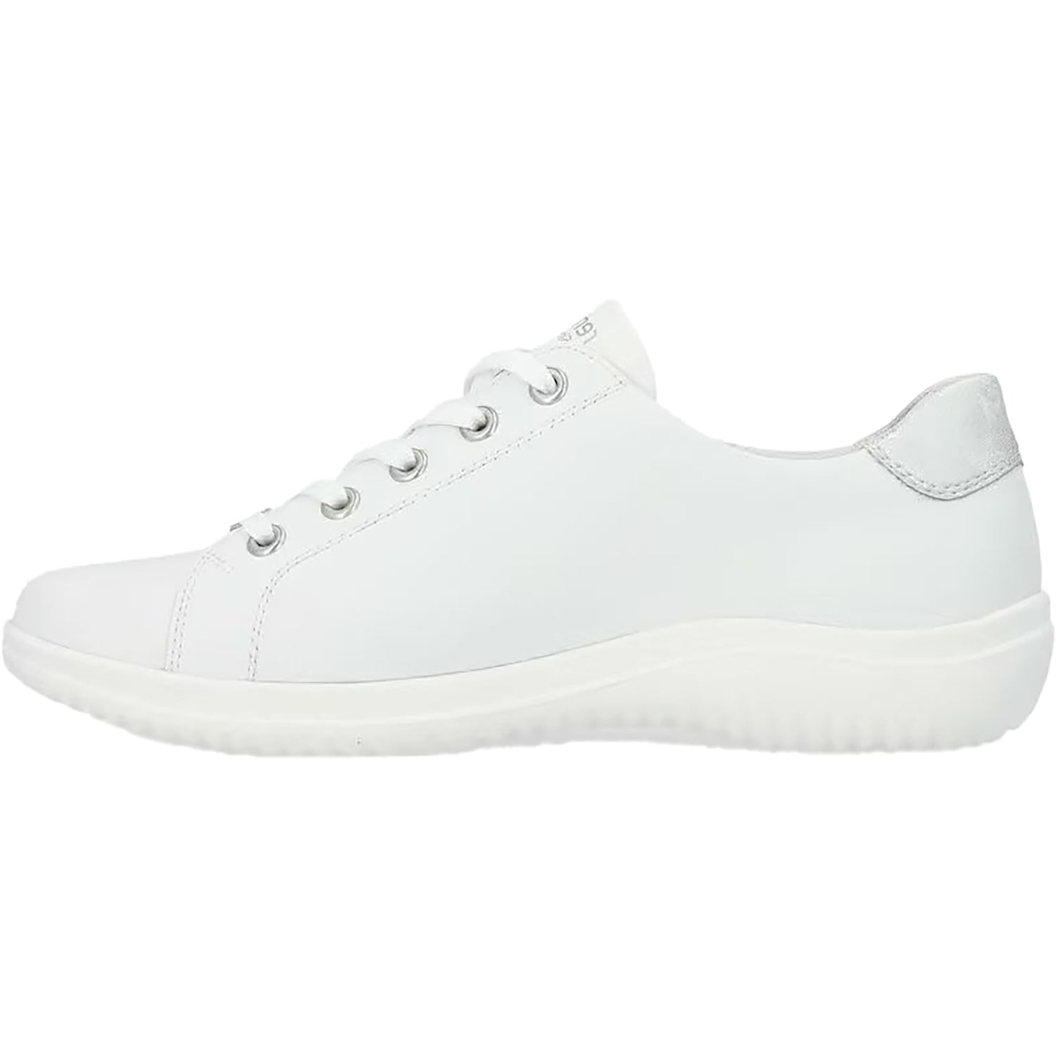 Womens Remonte Remonte D1E00-81 Women's Sporty Lace Up Shoes Weiss/Rose/Ice Leather Weiss/Rose/Ice Leather