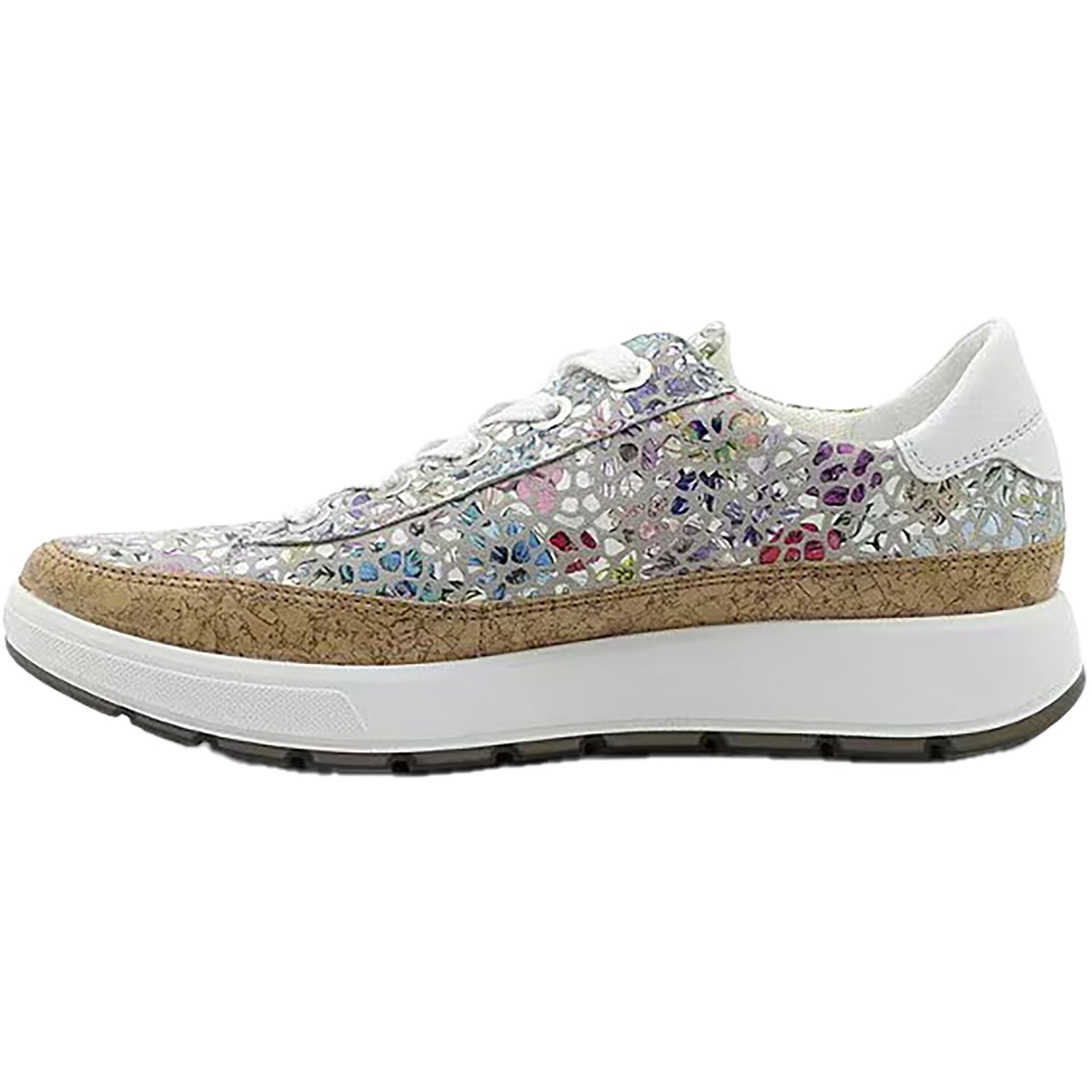 Womens Ara shoes Ara Rem Women's Sneaker Multicolor Konfettikid Leather Multicolor Konfettikid Leather
