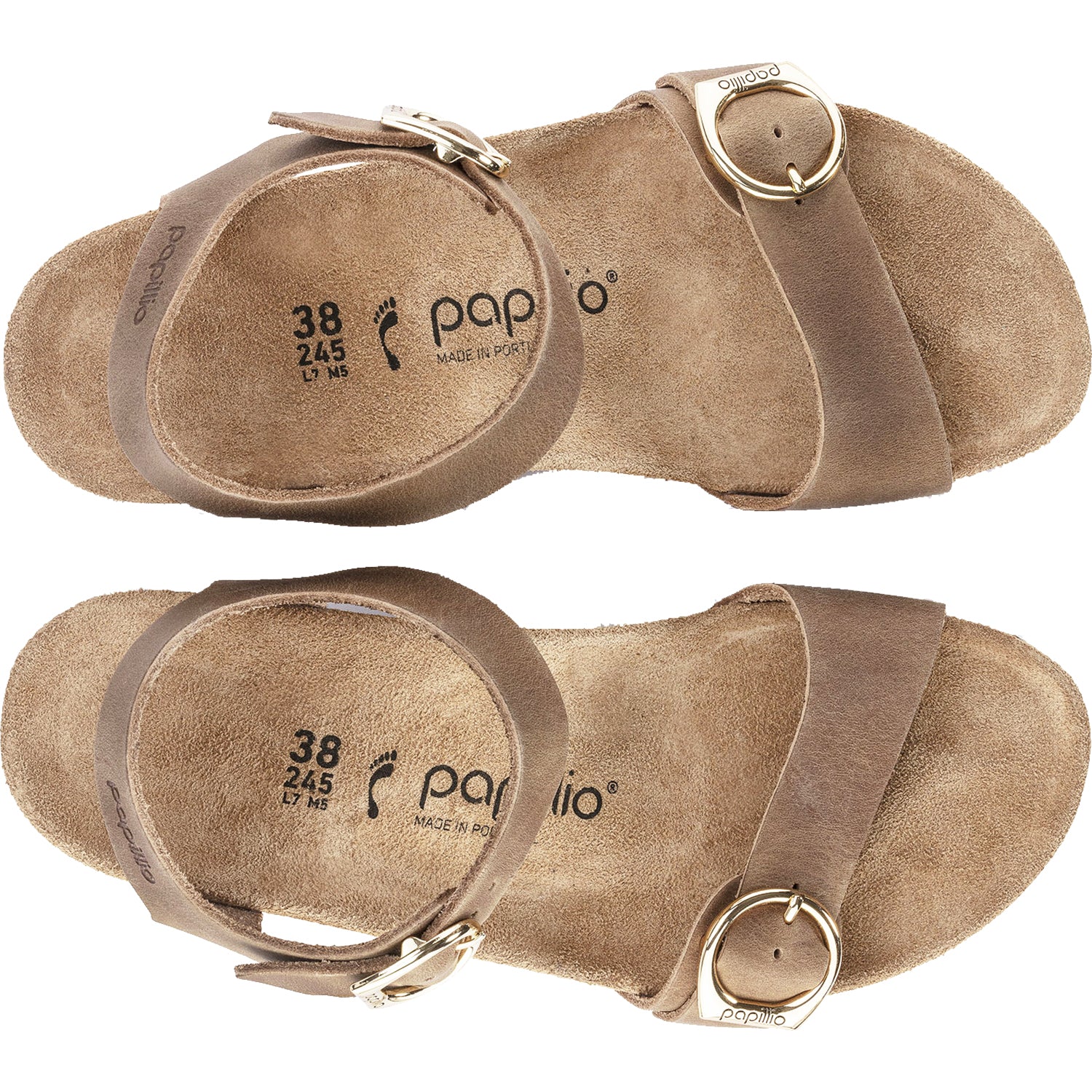 Women's Birkenstock Papillio Soley Cognac Nubuck – Footwear etc.