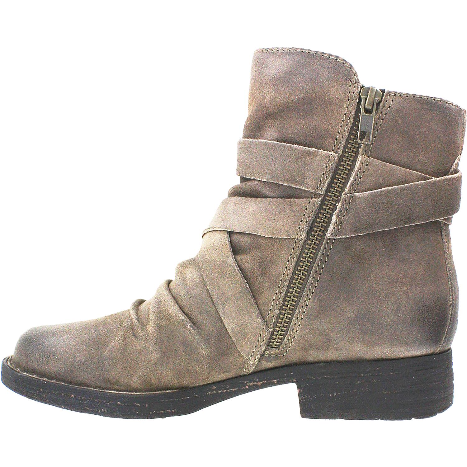 Womens Born Women's Born Eton Taupe Distressed Suede Taupe Distressed Suede
