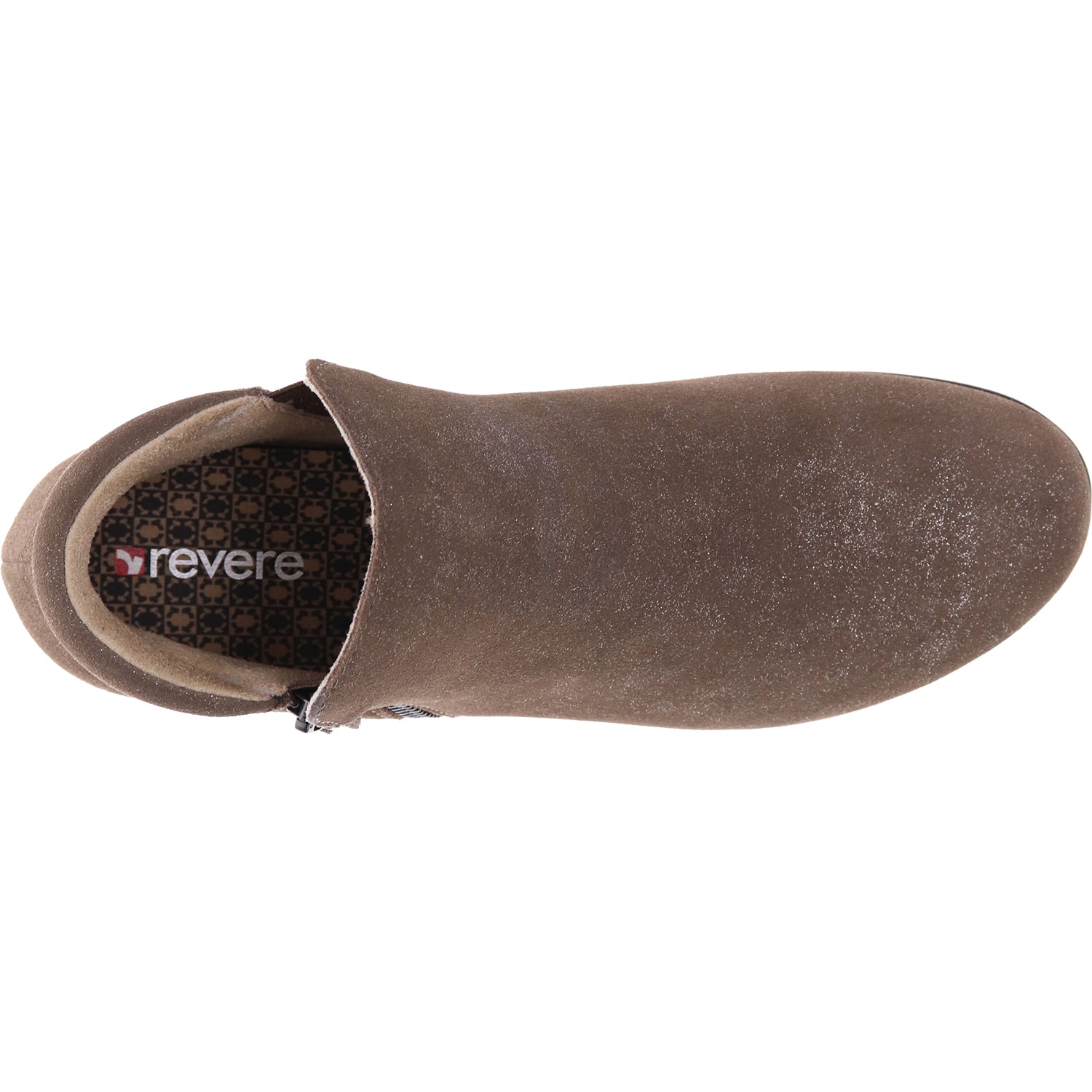 Womens Revere Women's Revere Damascus Rusty Metallic Leather Rusty Metallic Leather
