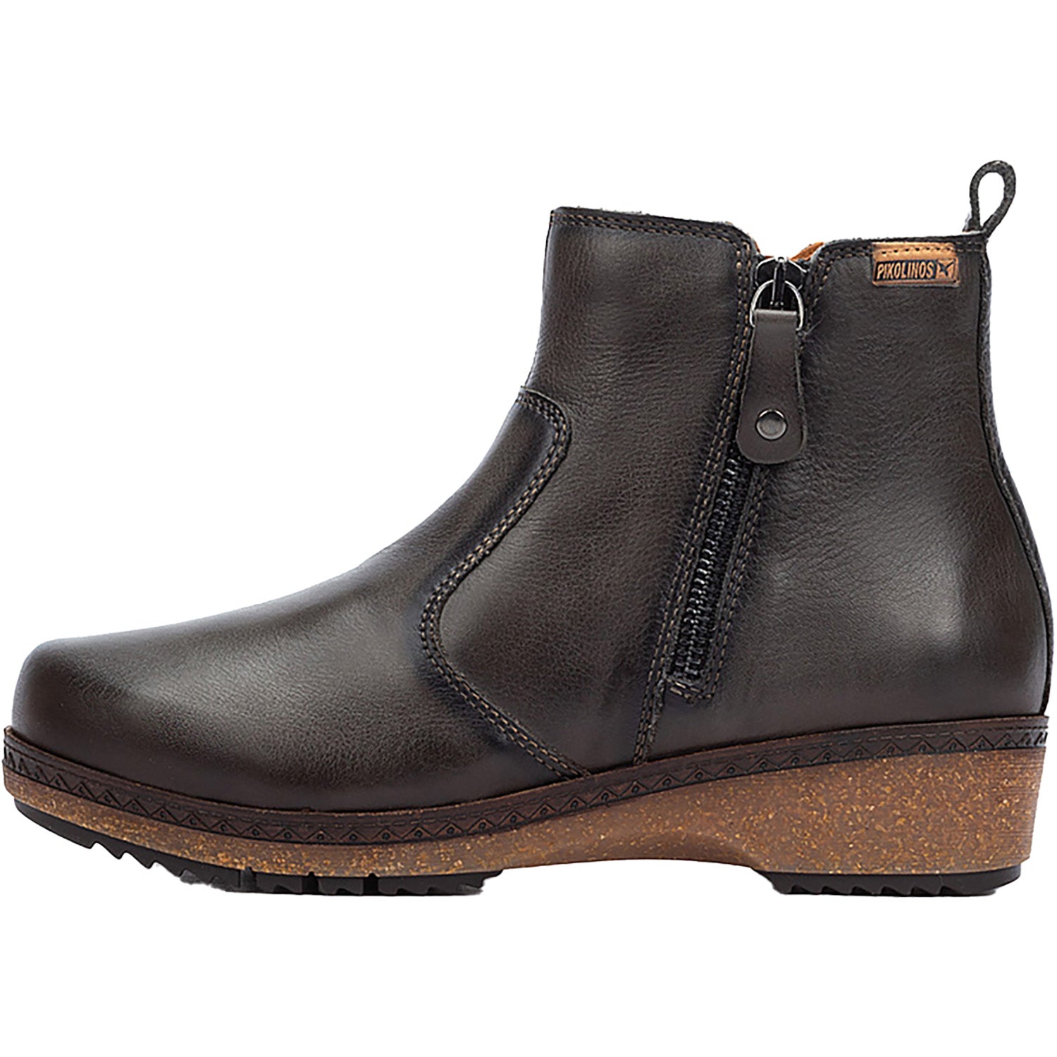 Womens Pikolinos Pikolinos Granada W0W-8988 Women's Ankle Boots Lead Leather Lead Leather