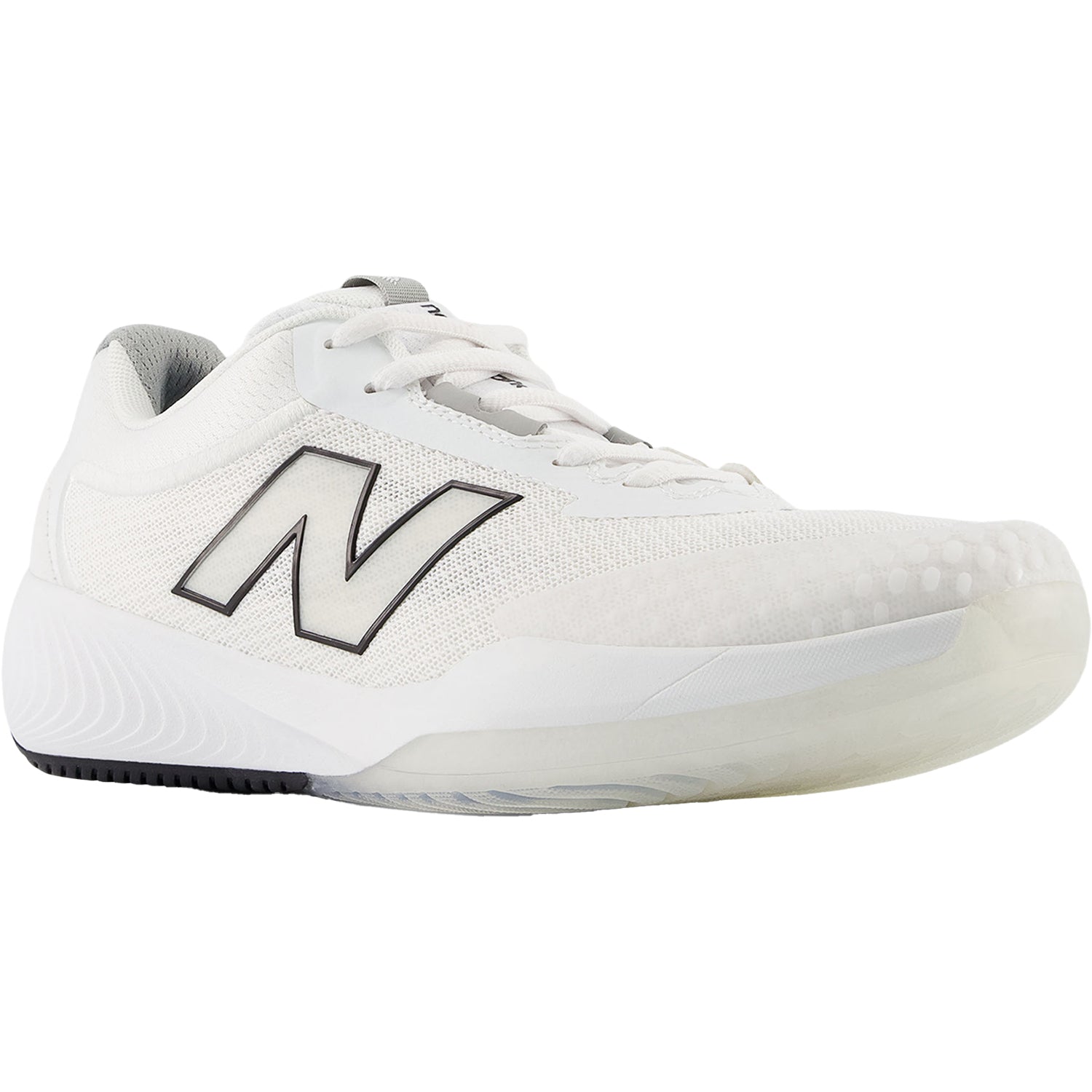 Womens New balance Women's New Balance WCH996V6 White/Black Pickleball/Court Synthetic White/Black