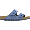 Womens Birkenstock Women's Birkenstock Arizona Soft Footbed Elemental Blue Suede Blue Suede