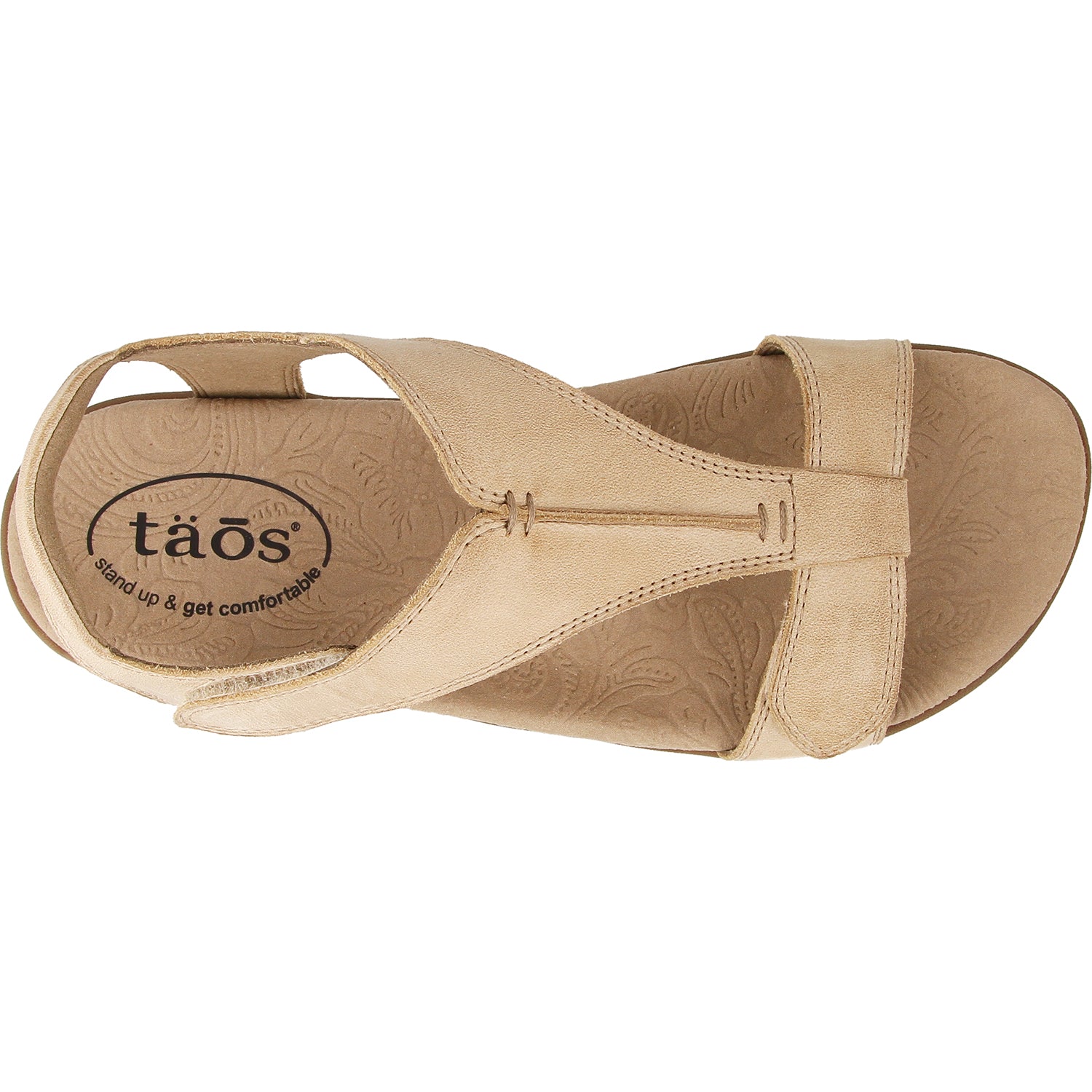 Womens Taos Women's Taos The Show Stone Leather Stone Leather