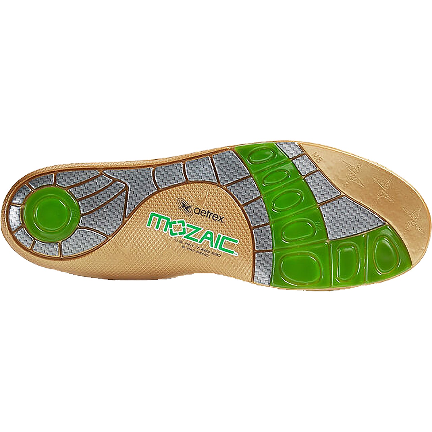Mens Lynco Aetrex Lynco LL2405 Men's Insoles Arch Supports Orthotics Copper Copper