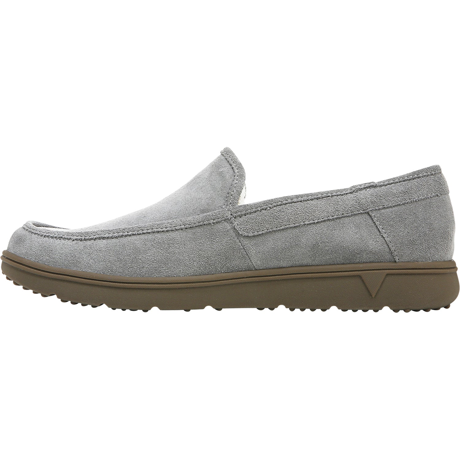 Womens Vionic Vionic Gustavo Men's Slippers Charcoal Suede Charcoal Suede