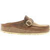 Womens Birkenstock Women's Birkenstock Buckley Cognac Oiled Nubuck Leather Cognac Oiled Nubuck Leather