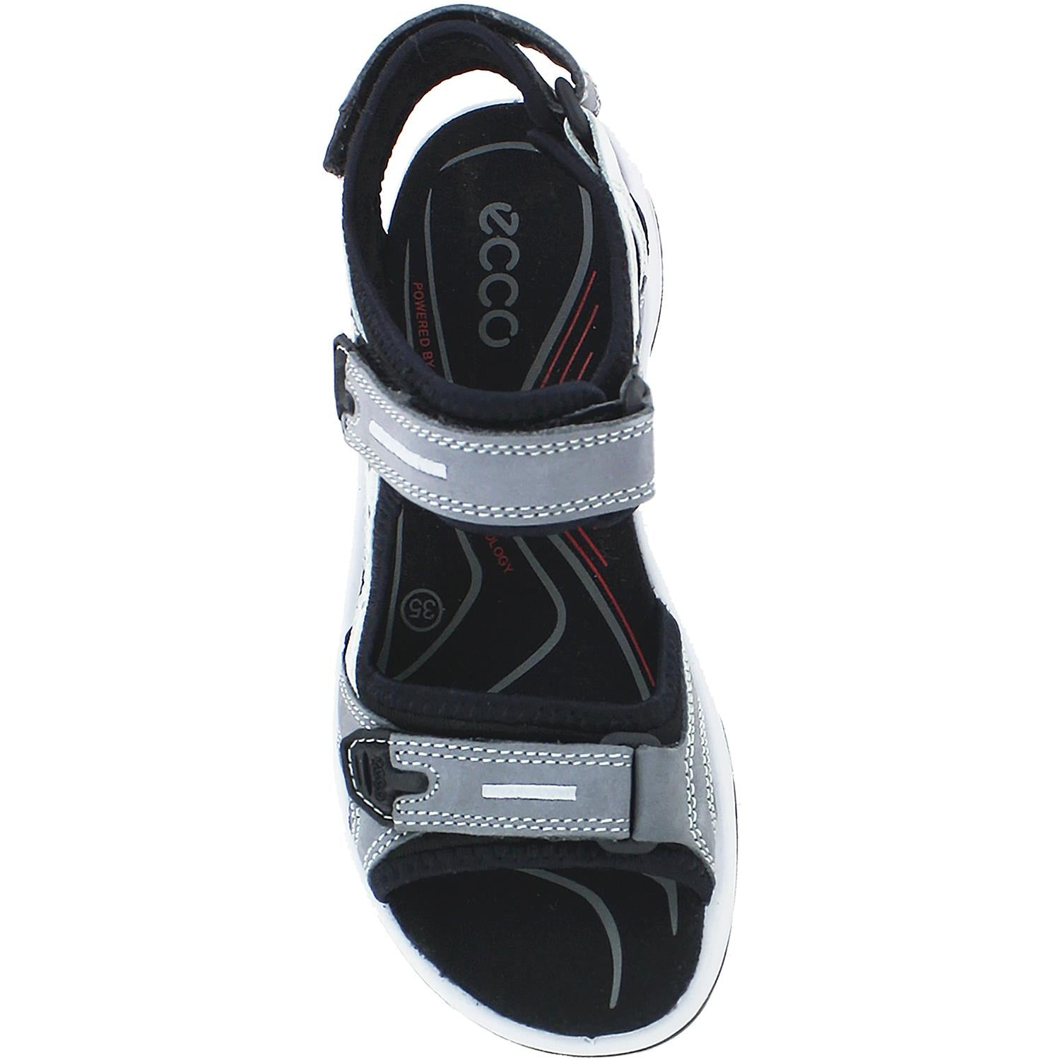 Womens Ecco Women's Ecco Offroad Yucatan Titanium Nubuck/Leather Titanium Leather