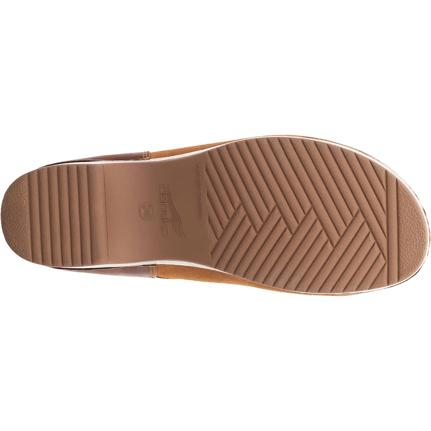 Womens Dansko Dansko Brenna Women's Clogs Tan Burnished Suede Tan Burnished Suede