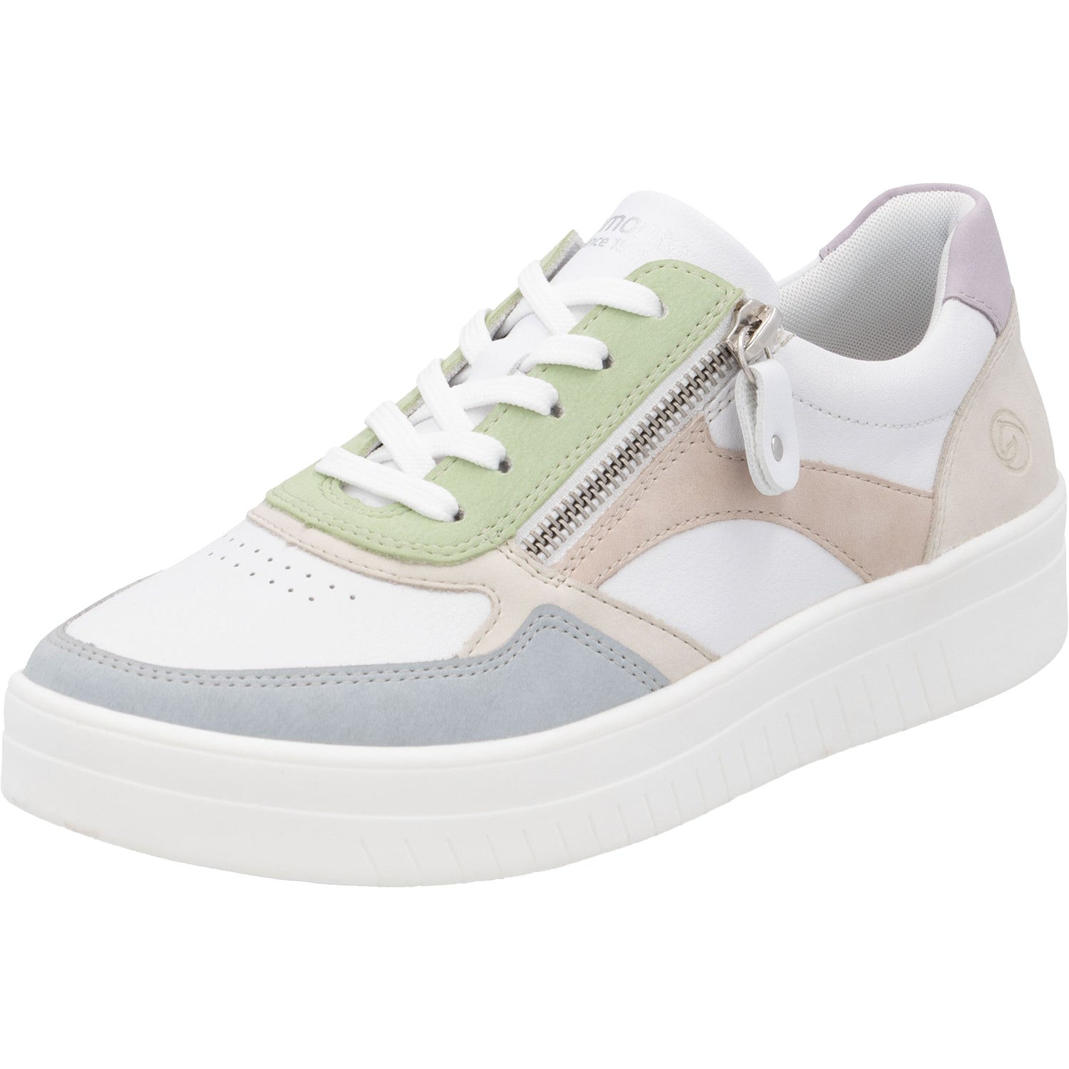 Womens Remonte Remonte D0J01-87 Kendra 01 Women's Shoes Blue/Weiss/Cream/Rose Leather Blue/Weiss/Cream/Rose Leather