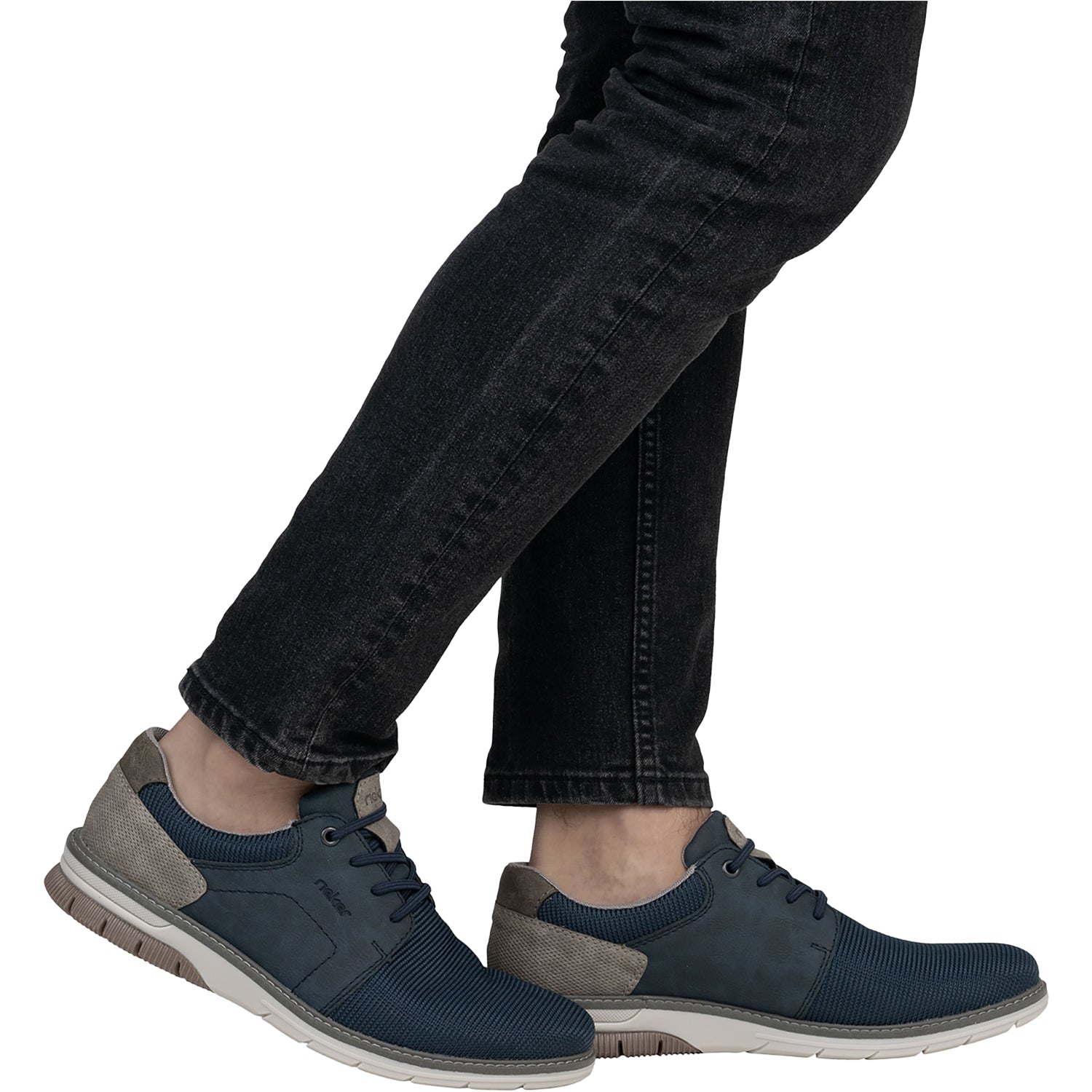 Mens Rieker Rieker 14459-14 Mesh Men's Shoes Baltik/Midnight/Kaffee Baltik/Midnight/Kaffee