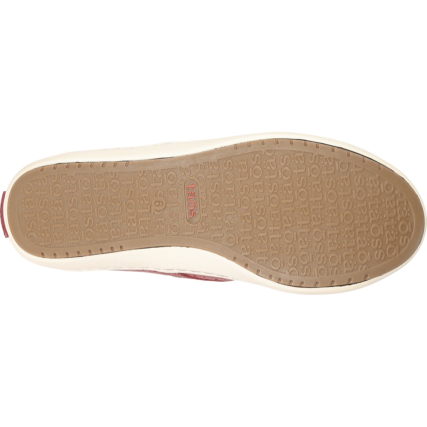 Womens Taos Taos Court Women's Slip On Sneakers Warm Red Leather Warm Red Leather